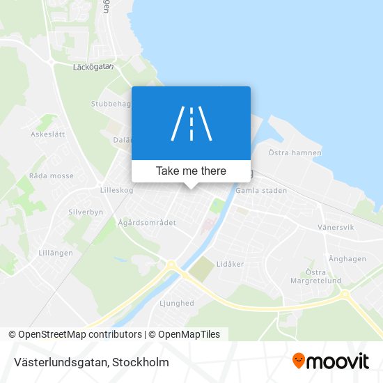 Västerlundsgatan map