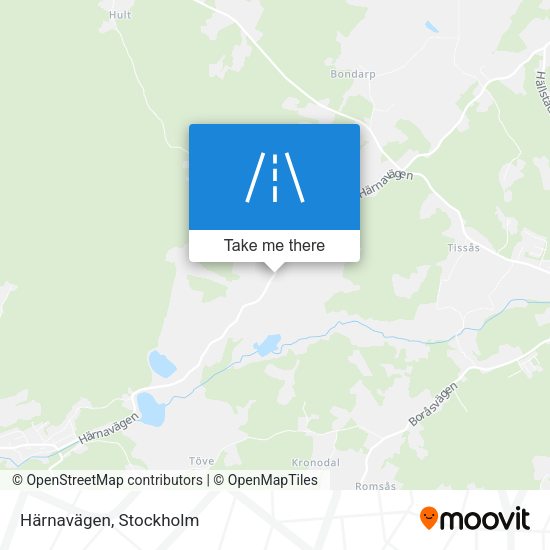 Härnavägen map