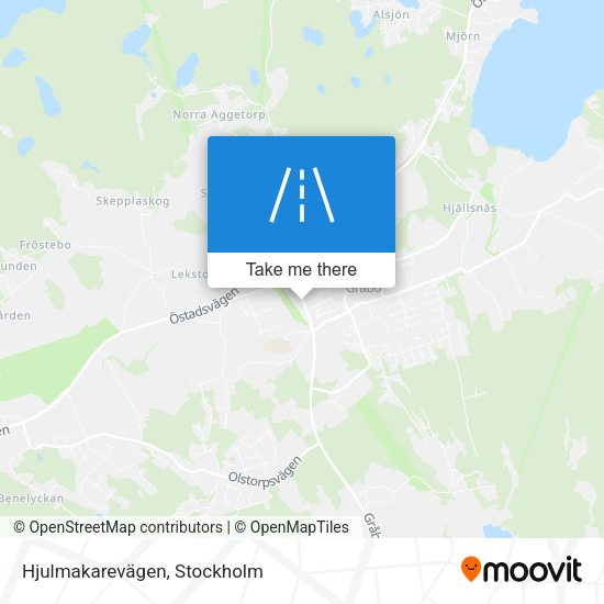 Hjulmakarevägen map