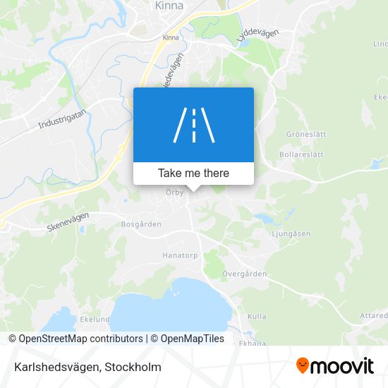 Karlshedsvägen map
