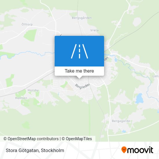 Stora Götgatan map