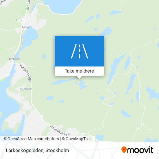 Lärkeskogsleden map