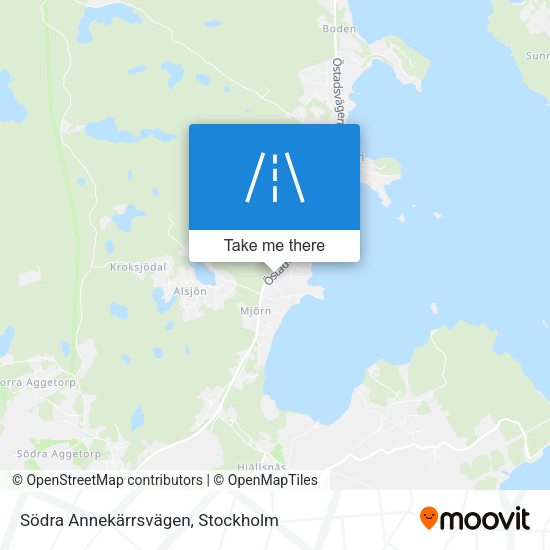 Södra Annekärrsvägen map