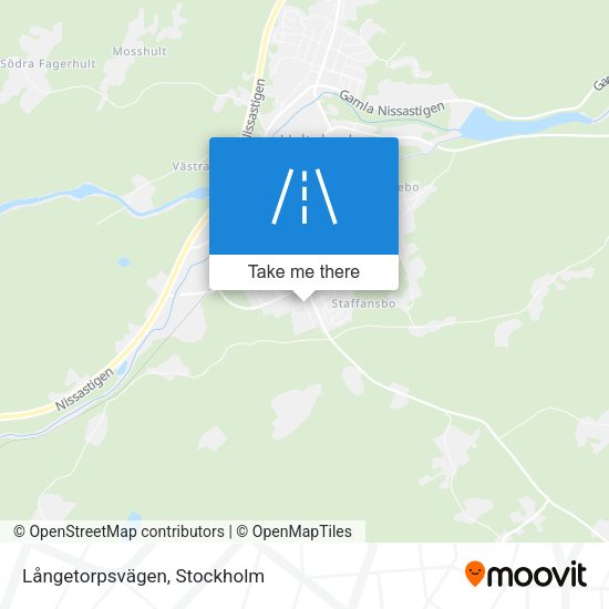 Långetorpsvägen map