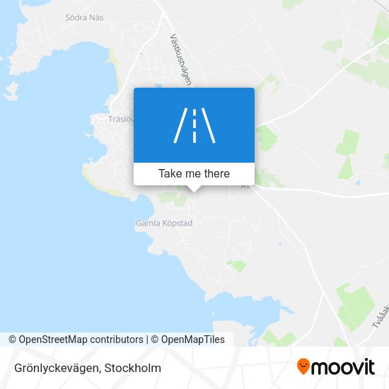 Grönlyckevägen map