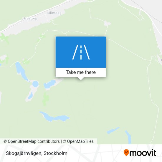 Skogsjärnvägen map