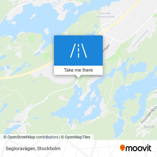 Segloravägen map