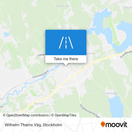 Wilhelm Thams Väg map