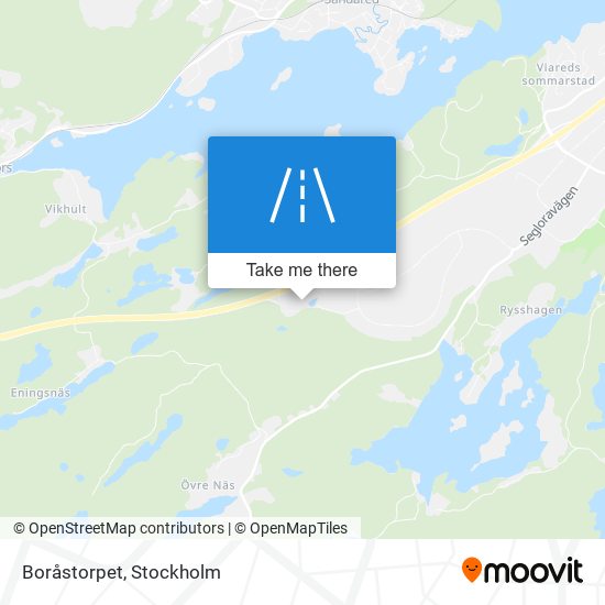 Boråstorpet map