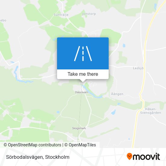 Sörbodalsvägen map