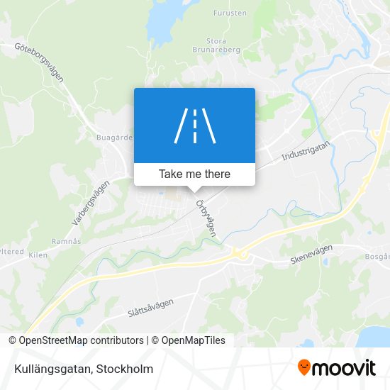 Kullängsgatan map