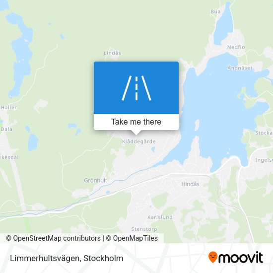 Limmerhultsvägen map