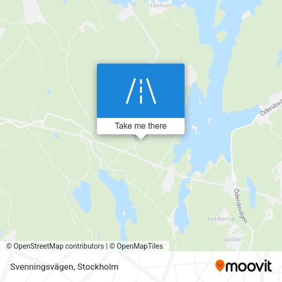 Svenningsvägen map