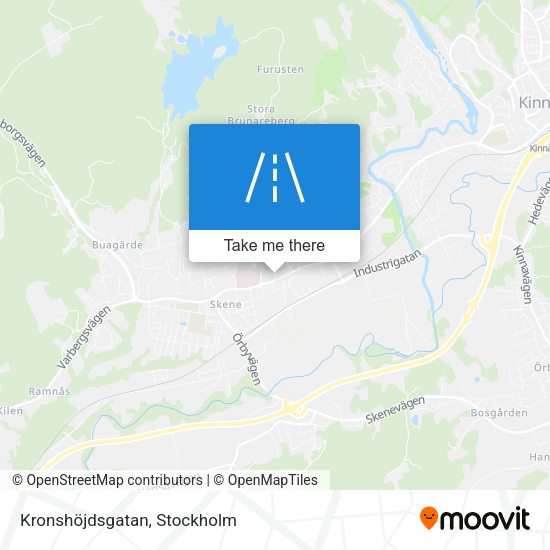 Kronshöjdsgatan map