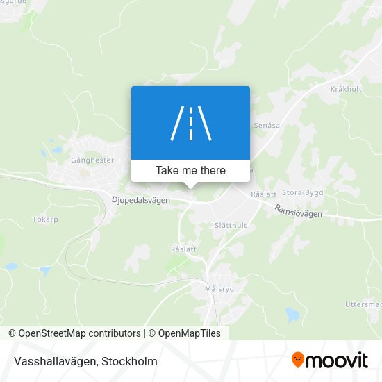 Vasshallavägen map