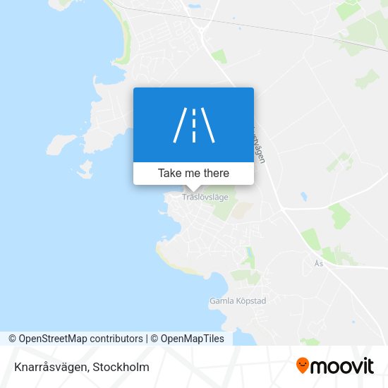 Knarråsvägen map