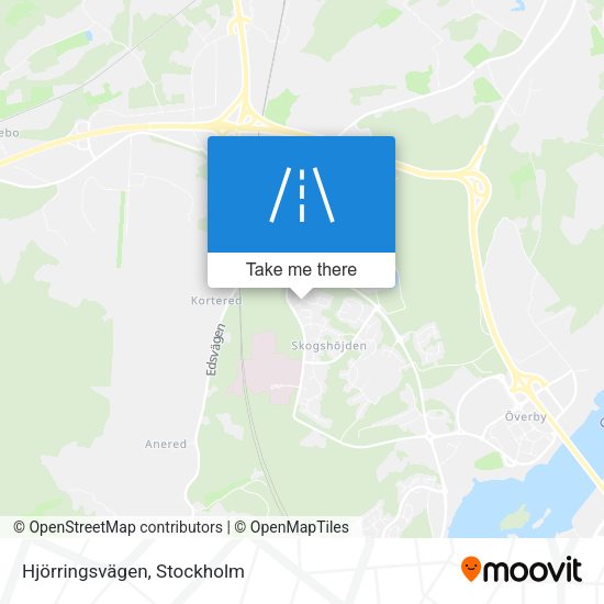 Hjörringsvägen map