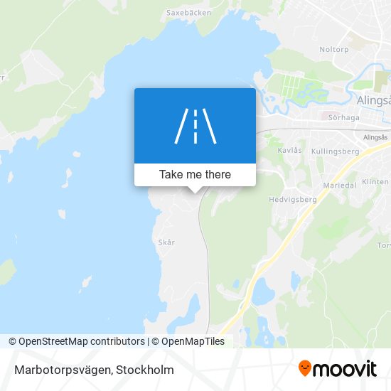 Marbotorpsvägen map