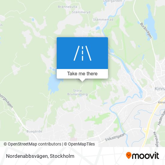 Nordenabbsvägen map