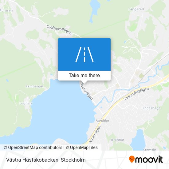 Västra Hästskobacken map