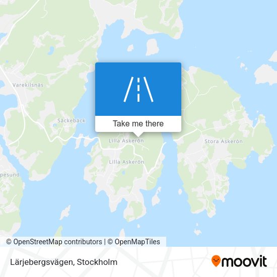 Lärjebergsvägen map