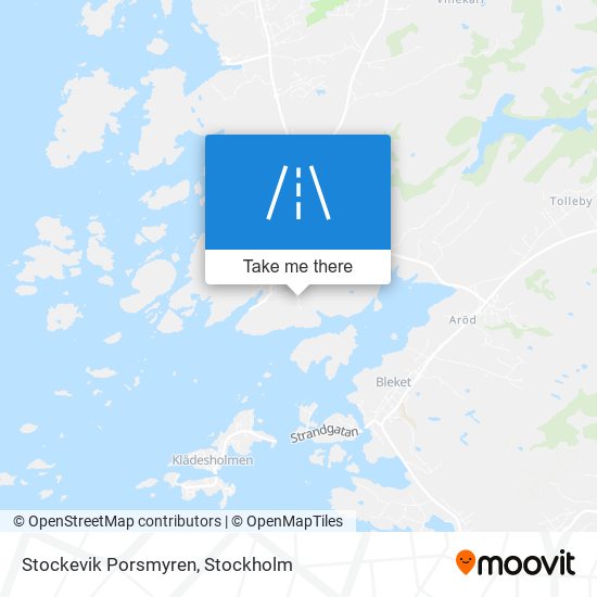 Stockevik Porsmyren map