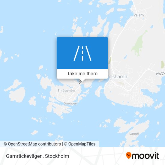 Garnräckevägen map