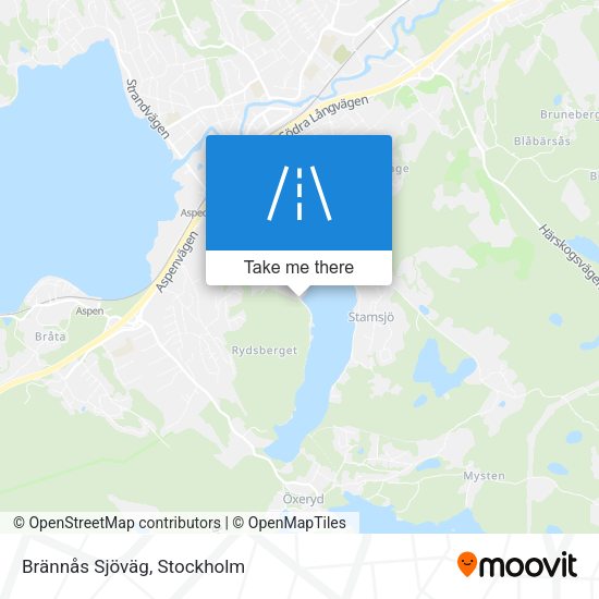 Brännås Sjöväg map