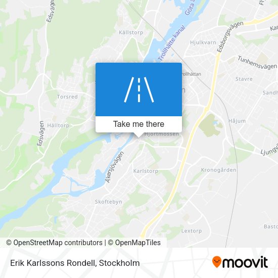Erik Karlssons Rondell map