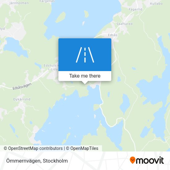 Ömmernvägen map