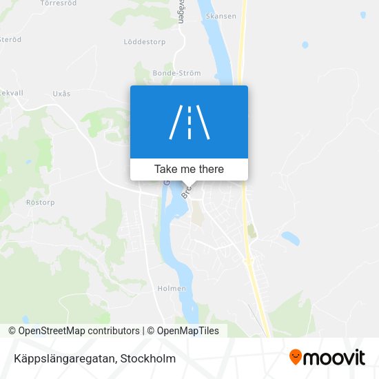 Käppslängaregatan map
