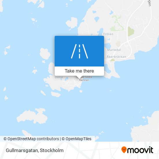 Gullmarsgatan map