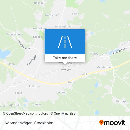 Köpmansvägen map