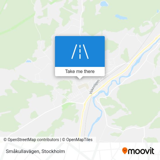 Småkullavägen map