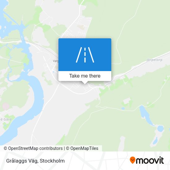 Grålaggs Väg map