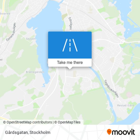 Gårdsgatan map