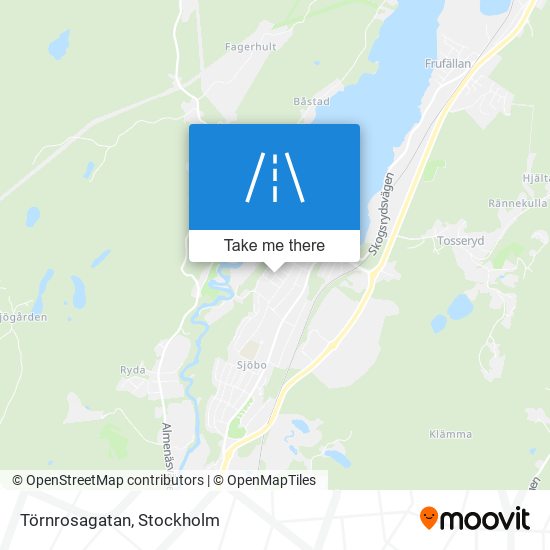 Törnrosagatan map