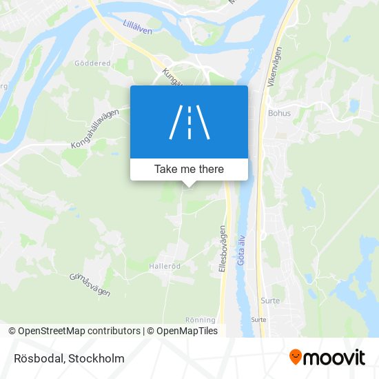 Rösbodal map