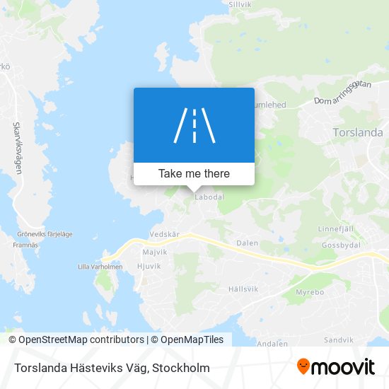 Torslanda Hästeviks Väg map