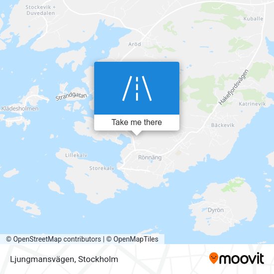Ljungmansvägen map