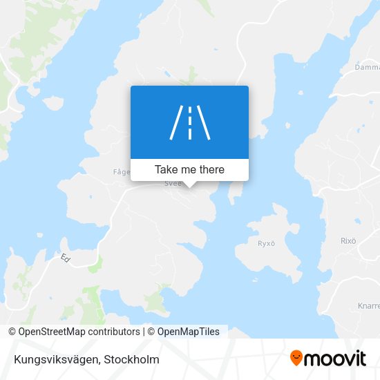 Kungsviksvägen map