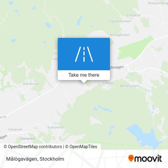 Målögavägen map
