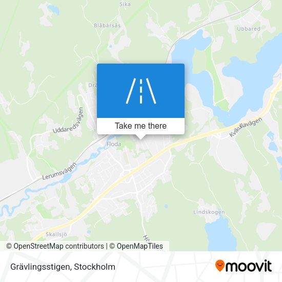 Grävlingsstigen map