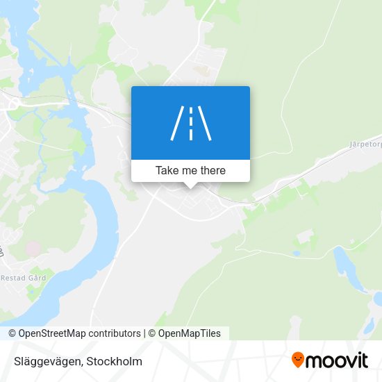 Släggevägen map