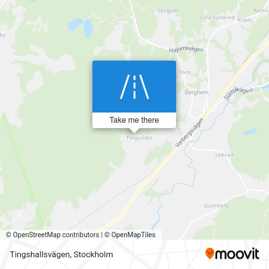 Tingshallsvägen map