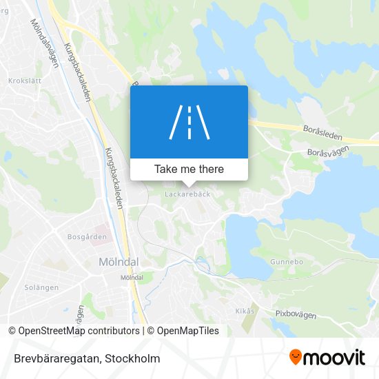 Brevbäraregatan map