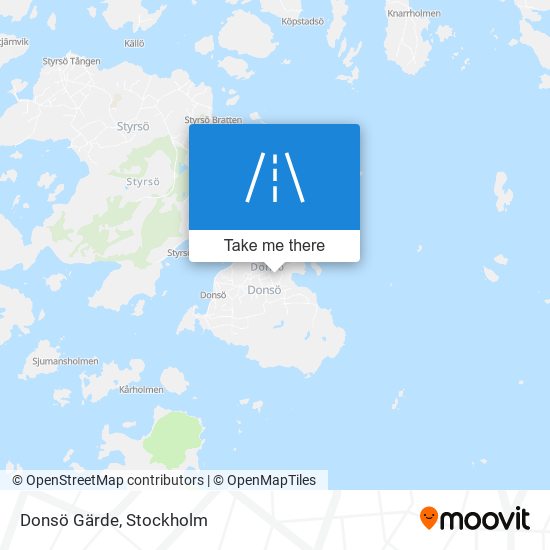 Donsö Gärde map