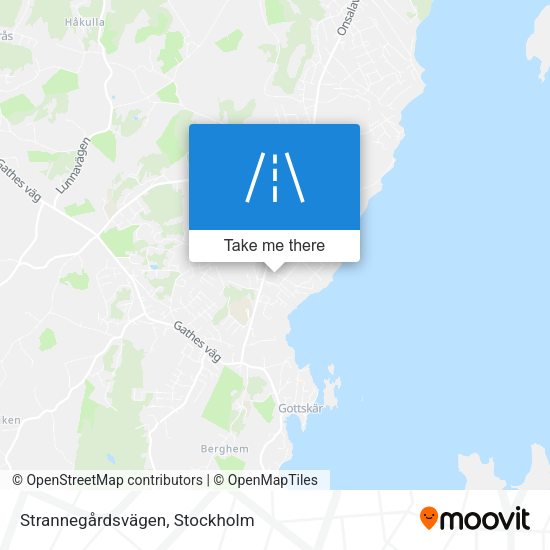 Strannegårdsvägen map