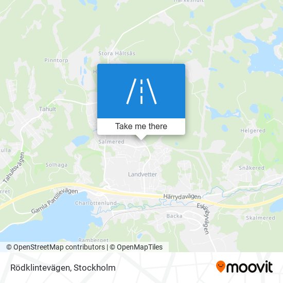 Rödklintevägen map