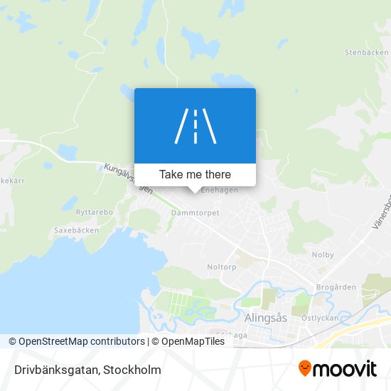 Drivbänksgatan map